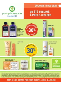 Prospectus Parapharmacie E.Leclerc Rouffiac-Tolosan : Prospectus Juin