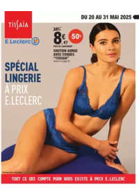 Prospectus E.Leclerc PINEUILH : RDV LINGERIE
