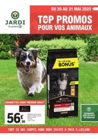 Prospectus Jardi E.Leclerc PONT L'ABBE : Top promos pour vos animaux