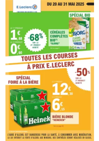 Prospectus E.Leclerc LANGON : DEPENSER MOINS 9 - MIXTE
