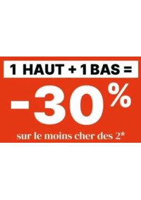 Prospectus Bonobo LANGON PETITEAU-OUEST : 1 Haut + 1 Bas pour vous faire plaisir