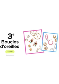 Prospectus Claire's ETREMBIERES : Boucles d'oreilles