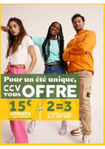 Promos et remises  : Pour un été unique, CCV vous offre