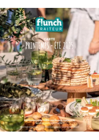 Prospectus Flunch ANGOULINS SUR MER : Carte printemps été 2025