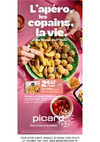 Prospectus Picard COULOMMIERS : L'apéro, les copains, la vie