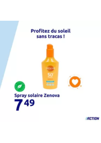 Prospectus Action Saint-Dizier : Protégez et prenez soin de votre peau avec notre gamme de produits Zenova