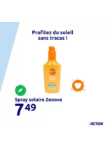 Prospectus Action : Protégez et prenez soin de votre peau avec notre gamme de produits Zenova