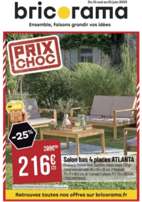 Prospectus Bricorama CESSY : Prix Choc