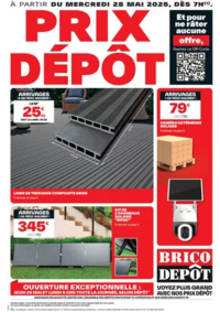 Prospectus Brico Dépôt SARREBOURG : Voyez plus grand avec nos prix dépôt !