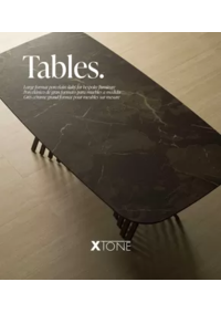 Prospectus Porcelanosa BEAUCOUZE : Tables