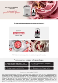 Prospectus Copra TRAMAYES : Magimix vous offre un cadeau d'une valeur de 90€