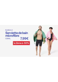 Prospectus DECATHLON Varennes les Macon : -50% sur la 2ème serviette microfibre