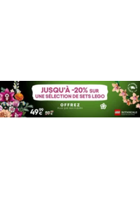 Prospectus KING JOUET VALENCE / ST PERAY : JUSQU'À -20% SUR UNE SÉLECTION DE SETS LEGO