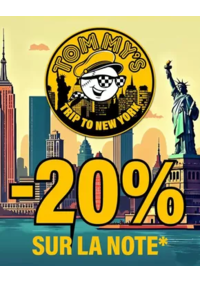 Prospectus Tommy's Café LE PONTET : Tommy’s -20% de réduction