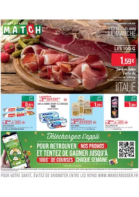Prospectus Supermarchés Match Wissembourg Peupliers : C'EST TOUS LES JOURS LE MARCHÉ