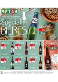 Prospectus Supermarchés Match Wissembourg Peupliers : Spécial BIÈRES