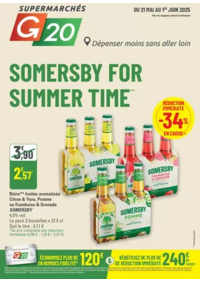 Prospectus G20 PARIS 9 Pierre Fontaine : SOMERSBY FOR SUMMERTIME