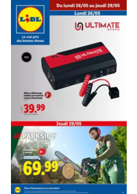 Prospectus Lidl REDON : Accessoires automobile, jeux, salle de bain…et bien plus encore chez Lidl !