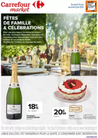 Prospectus Carrefour Market SAINT JULIEN DE CONCELLES : FETES DE FAMILLE ET CEREMONIES: DECOUVREZ NOS OFFRES