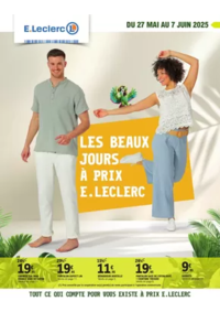 Prospectus E.Leclerc GUERET : TEXTILE - MOIS GAGNANT