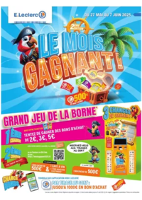 Prospectus E.Leclerc SAINT JUNIEN : LE MOIS GAGNANT 2