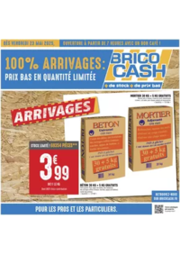 Prospectus Brico Cash Bergerac : 100% ARRIVAGES