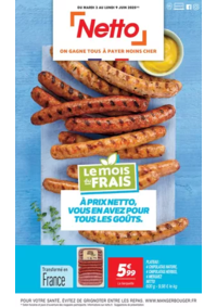 Prospectus Netto Lesneven : SEMAINE PROCHAINE : LE MOIS DU FRAIS