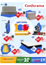 Prospectus Conforama : Mes jours 100% remboursés avec la carte Confo+