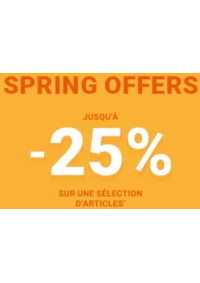 Prospectus Courir CERGY PONTOISE : spring offers