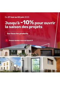 Prospectus K par K LYON Gailleton : Jusqu'à -10% pour ouvrir la saison des projets