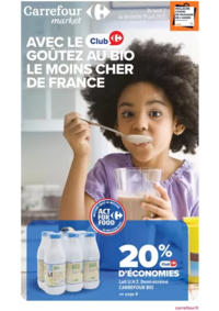 Prospectus Carrefour Market ROGNAC : GOÛTEZ AU BIO