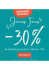 Prospectus TOTO LYON : Dernière semaine des Jours Fous