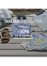 Prospectus VERTBAUDET AMIENS : Valise vacances