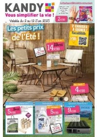 Prospectus KANDY CORBIE : Les petits prix de l'été !