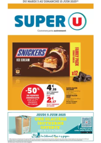 Prospectus Super U BROCHON GEVREY : Spécial Fête des Pères