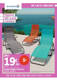 Prospectus E.Leclerc COGNAC : SELECTION DEPART EN VACANCES