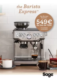 Prospectus BeDigital Toulouse : SAGE PROMO BARISTA EXPRESS
