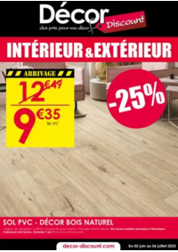 Prospectus Décor Discount Saint Peray : INTÉRIEUR & EXTÉRIEUR