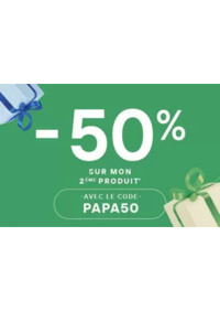 Prospectus Passion Beautés Vire : Fête des Pères : -50% sur votre deuxième produit !