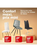 Promos et remises  : Confort maxi, prix mini