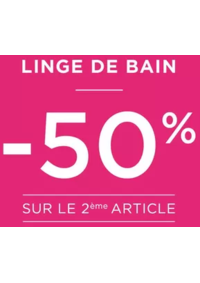 Prospectus Eurodif BORDEAUX : -50% SUR LE 2ÈME LINGE DE BAIN