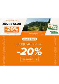 Prospectus Au Vieux Campeur MARSEILLE  : Jusqu’au 9 juin 2025 profitez de 20% de remise* !