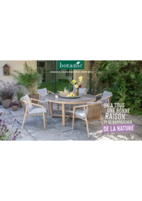 Prospectus botanic Labège : DOSSIER DE PRESSE MOBILIER DE JARDIN 2025
