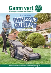 Prospectus Gamm vert CAMBO LES BAINS : CATALOGUE OUTILLAGE