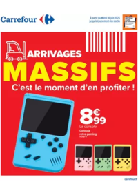 Prospectus Carrefour Drive LYON : ARRIVAGES MASSIFS