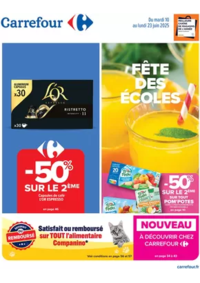 Prospectus Carrefour Drive LE TIGNET : FÊTE DES ÉCOLES