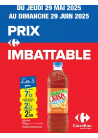 Prospectus Carrefour DENAIN : Carrefour PRIX IMBATTABLE DU 29 MAI AU 29 JUIN 2025