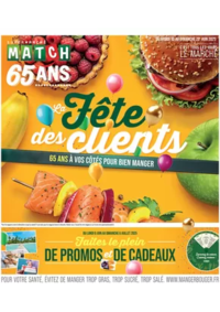 Prospectus Supermarchés Match Cambrai : La Fête des clients