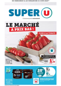 Prospectus Super U La Chapelle Des Marais : LE MARCHÉ À PRIX BAS !