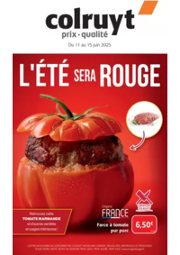 Prospectus Colruyt CHAMPAGNOLE : L'été sera rouge